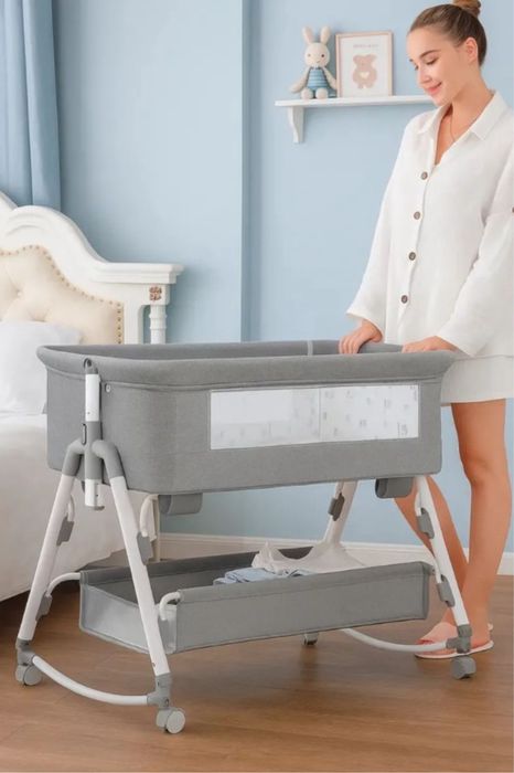 Кроватка приставная детская