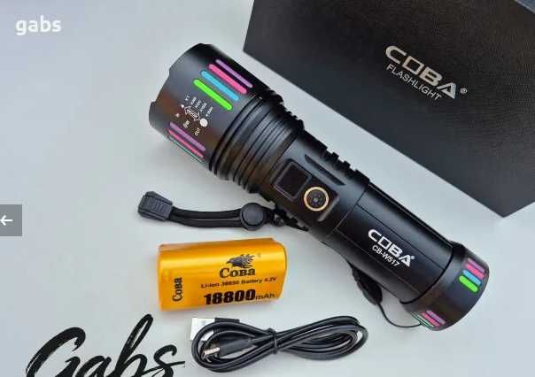 Мощен алуминиев LED фенер COBA CB-W517
