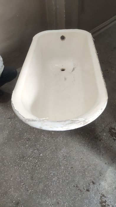 Ванна чугунная круглая Советская редкая