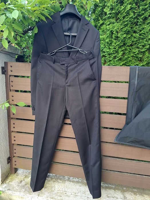 Costum negru barbati