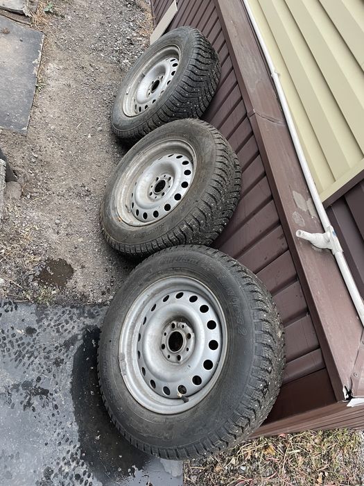 Диски с резиной R14 3 шт
