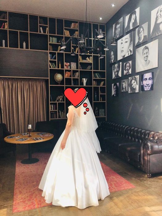 Свадебное платье за 9 тыс тенге