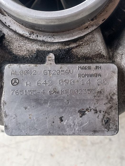 Турбо Mercedes ML320 W164