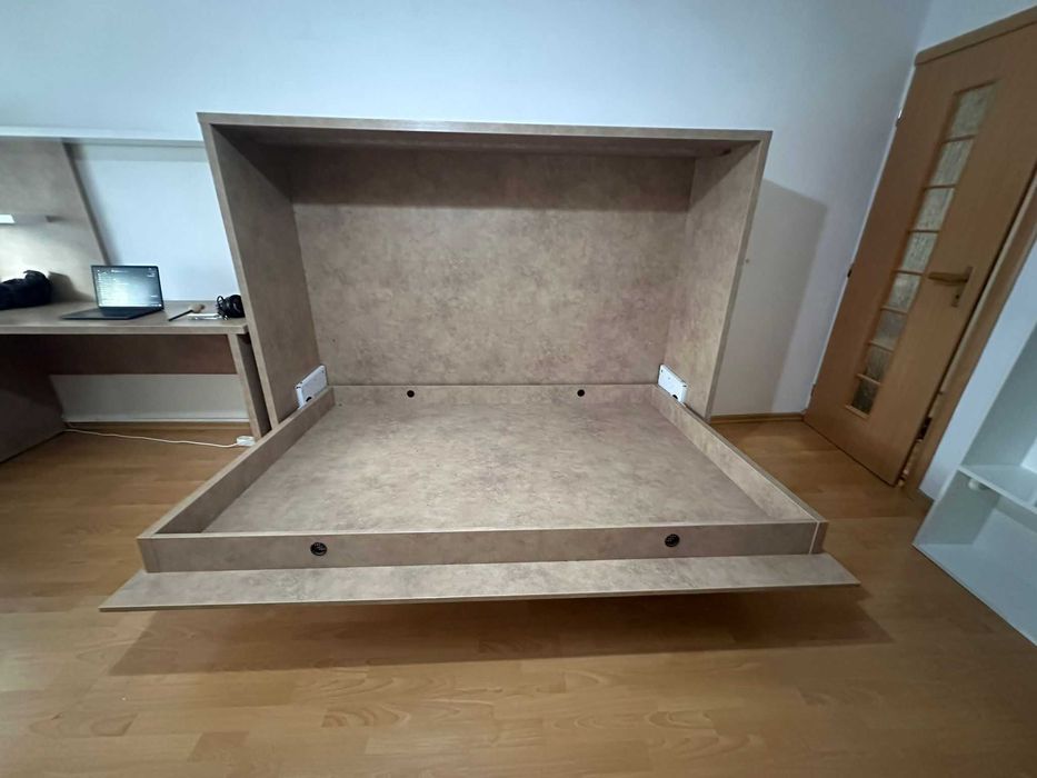 Set Dormitor - Pat Rabatabil (Wall Bed)  concept Pro Lenart + Comodă