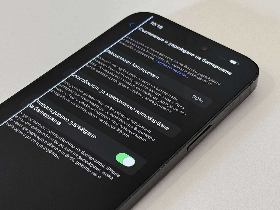 Бартер! iPhone 14 Pro Max Space Black (Черен) 90% Батерия (Части)