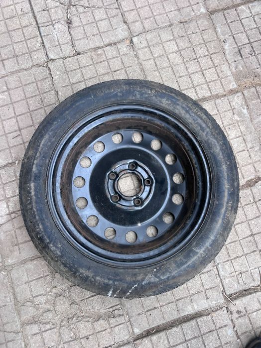 ОРИГИНАЛНА бмв е46 резервна патерица гума 5х120 17 инча / цола BMW 330