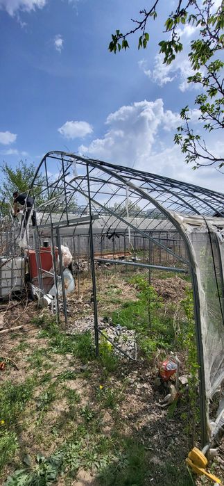 Теплица 3 соток оцинкованный метталл