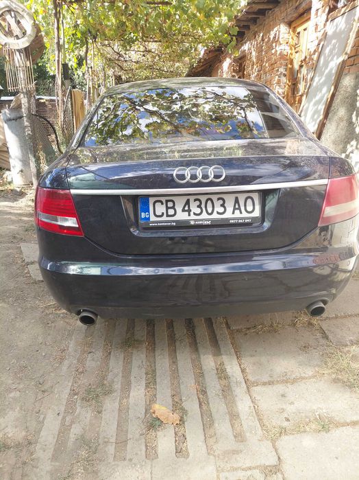 Audi A6 седан тъмно син
