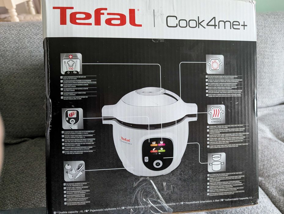 Multicooker TEFAL Cook4Me+ CY851130, 6l, 1600W, 6 programe