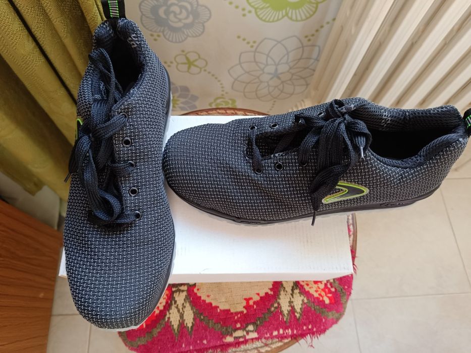 Нови работни обувки с метално бомбе дишащи