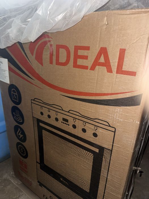 Ideal gaz plitasi qora rangda