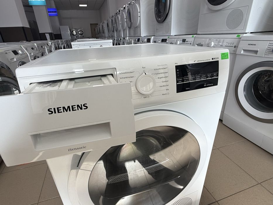 Siemens iQ500 8kg uscător cu POMPĂ DE CĂLDURĂ
