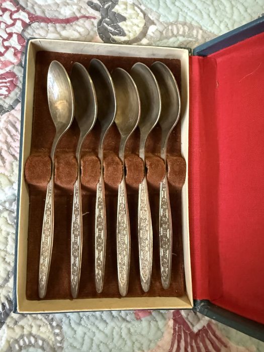 Чайные ложки мельхиоровые