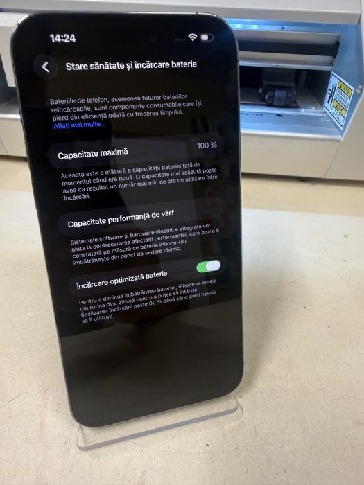 Iphone 14 pro max / 256 gb / 100% baterie / LA REDUCERE