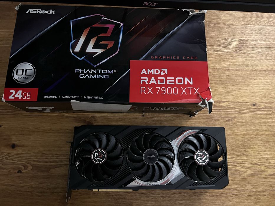 Видеокарта RX 7900 XTX 24GB AsRock Phantom Gaming OC