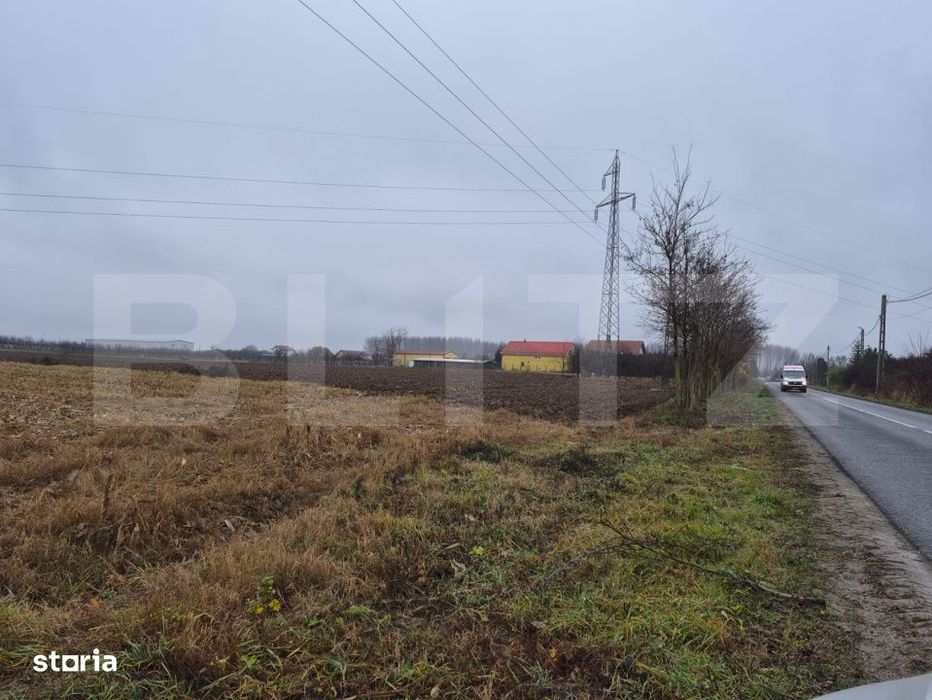 Teren intravilan de vanzare, 2.500 mp, Str Gorunului, zona Aqua Star