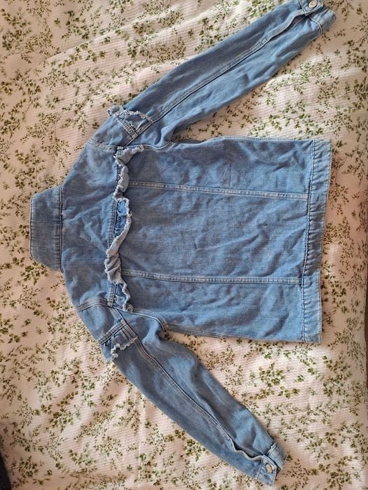 Дънково яке за момиче 11-12г.