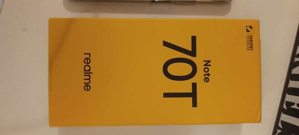 Нов smartphone телефон REALME NOTE 70T (128GB / 4GB RAM) – черен