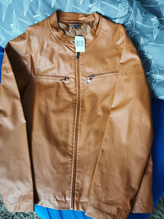 Geaca Bărbați piele sintetica noua
