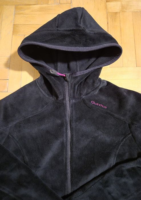 Bluză Tehnică Quechua, Polar 400g Stratermic, Buzunar Ski Pass, Damă S