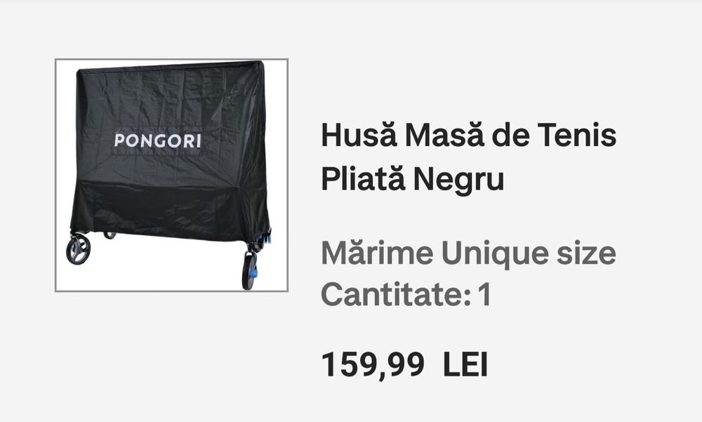 Vând masă de tenis PONGORI PPT530.2