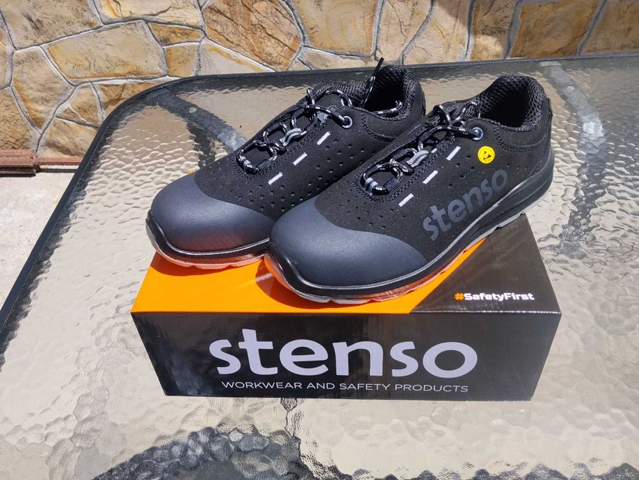 Работни обувки с метално  бомбе stenso