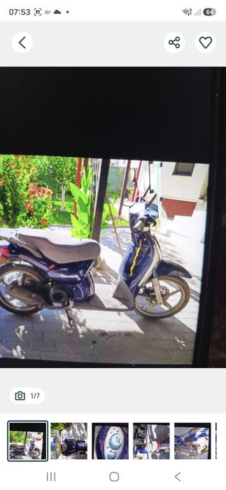 Vând scooter APRILIA EURO 2 din 2002
