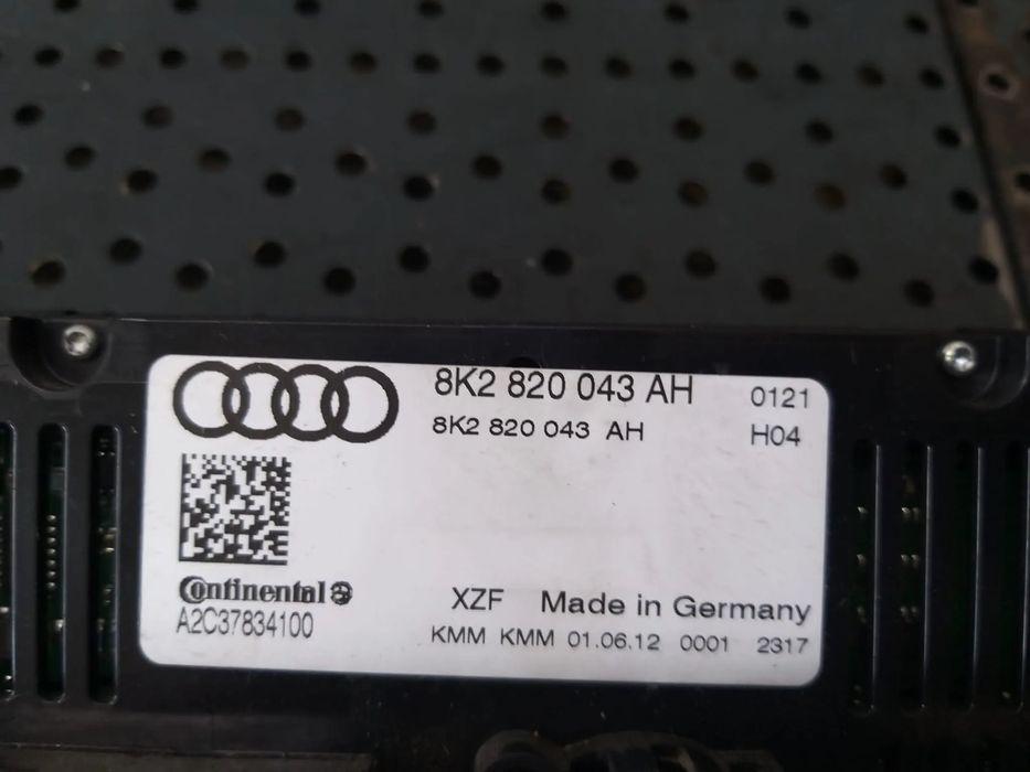 Panou comanda clima ac audi a4 b8 8k 8k2820043ah