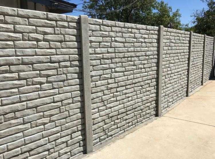 Garduri din beton cu durabilitate maxima diverse modele si nuante