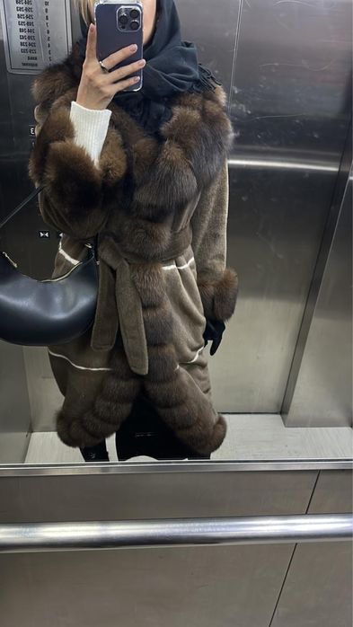 Шуба меховая (шиншилла)