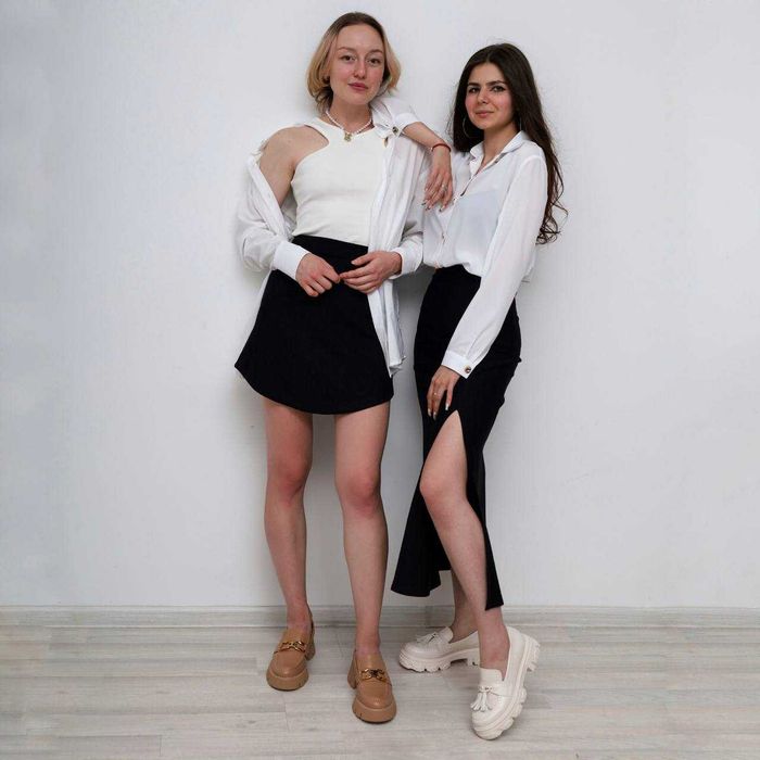 Юбка школьная чёрная