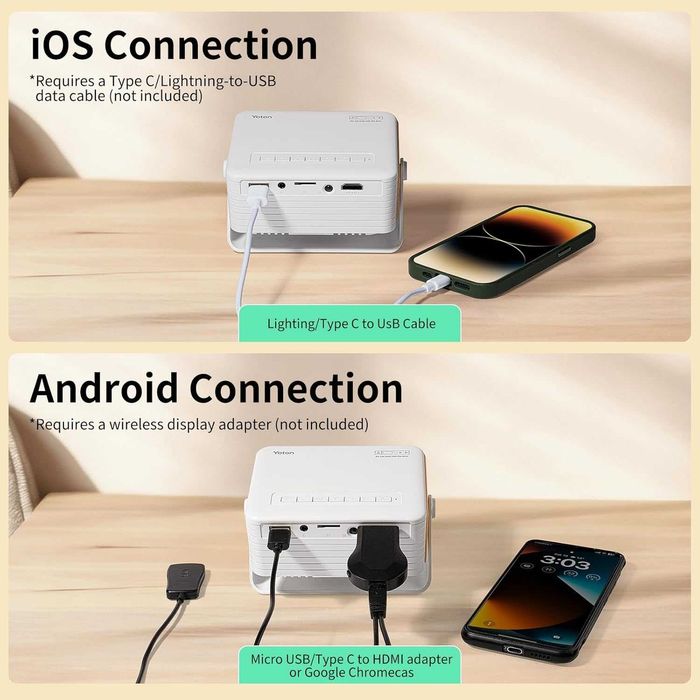 Videoproiector YOTON Y3 Full HD 1080P