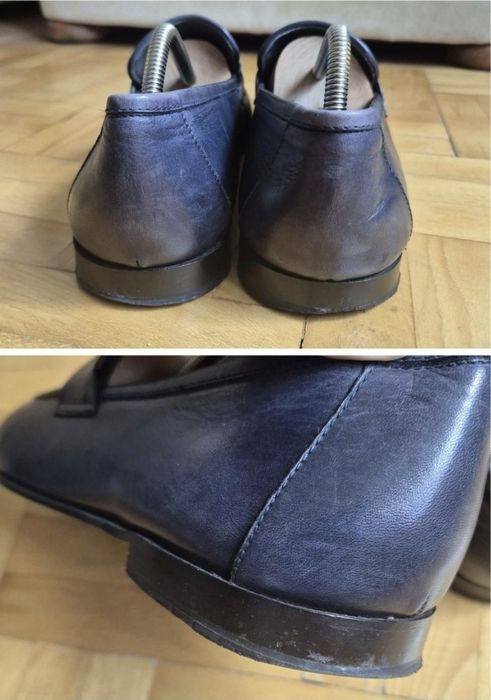 Mocasini exclusivisti eleganți Pollini, Full Grain, Made in Italy - 44