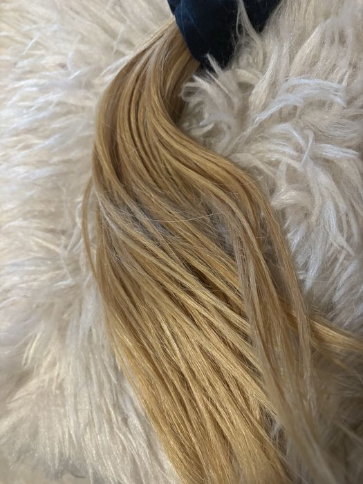 Кератинови кичури славянска коса