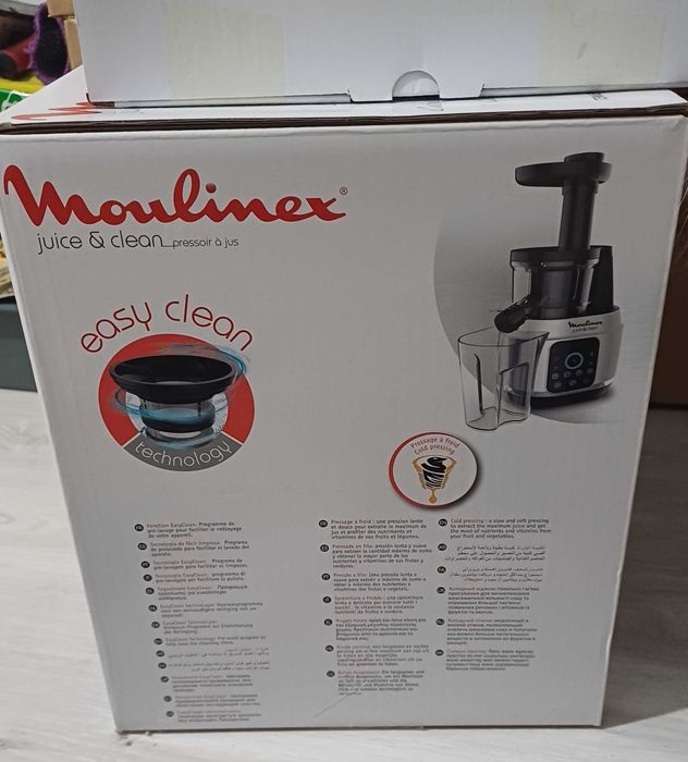 Соковыжималка Moulinex juice & clean zu420e10