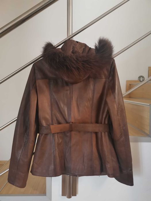 Geaca piele dama bulut