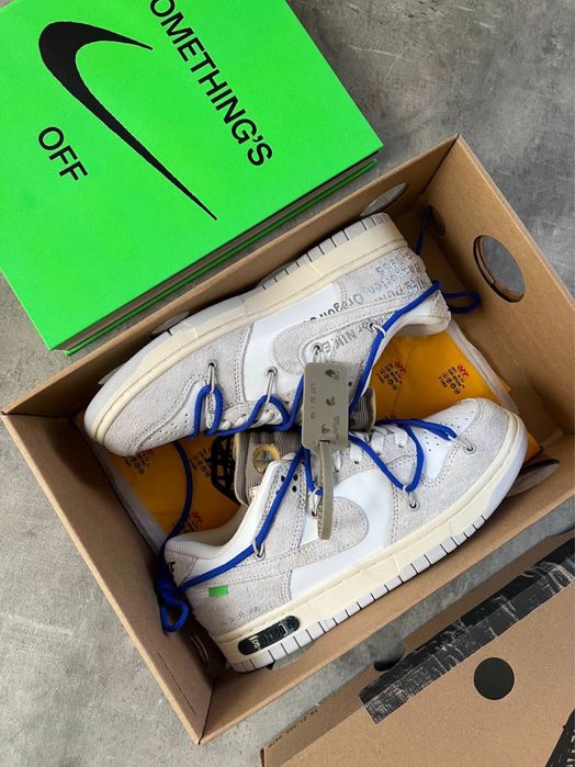 Отново Off White Dunk Low “Lot 32”