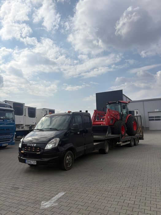 MINITIR Iveco 12T Ansamblu Transport Utilaje