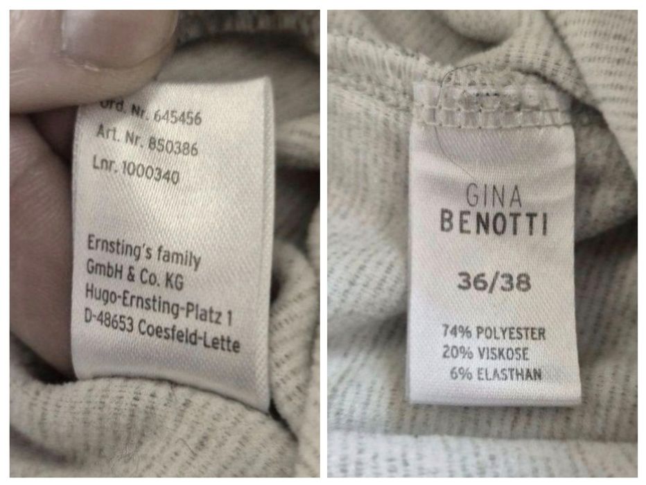 Pantaloni sport de damă Gina Benotti - Mărime 36/38