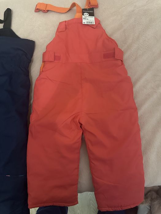Set Geaca si Pantaloni captusiti cu fleece, pentru zapada marimea 86