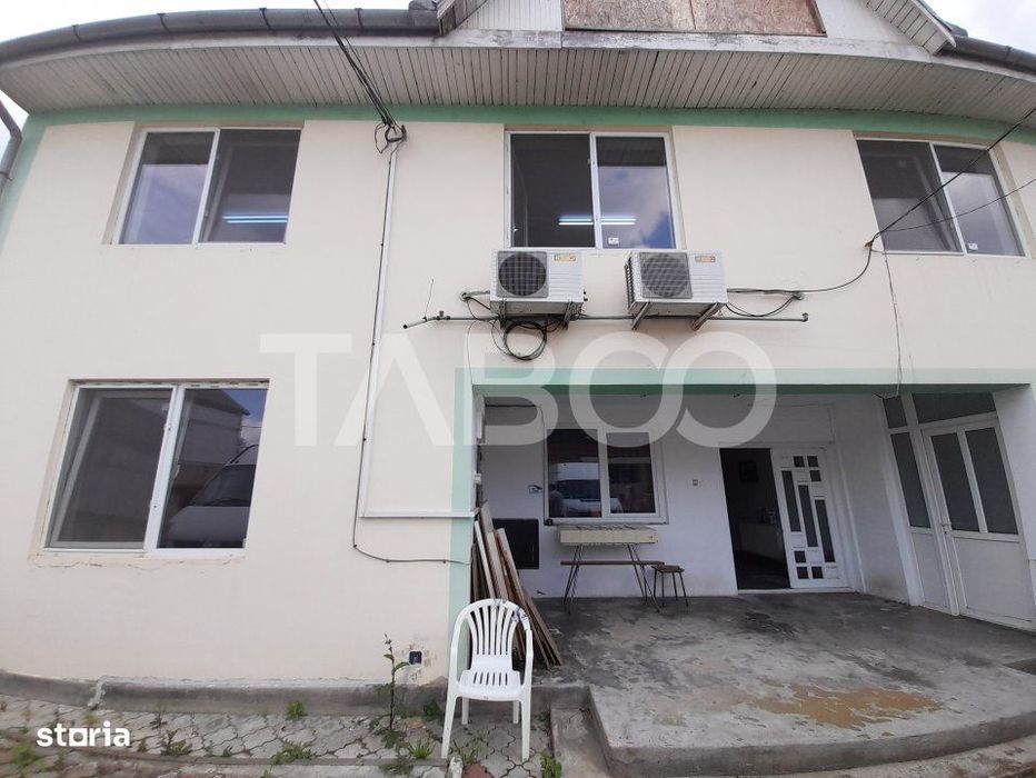 Spatiu comercial 100 mpu CURENT TRIFAZIC locuri parcare Lazaret Sibiu