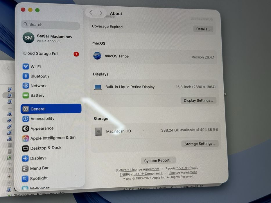 Macbook Air M2 8/512GB 15.3-inch