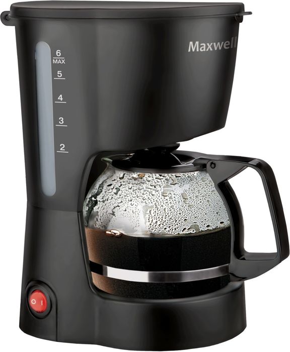 Новая кофеварка Maxwell MW-1657 BK