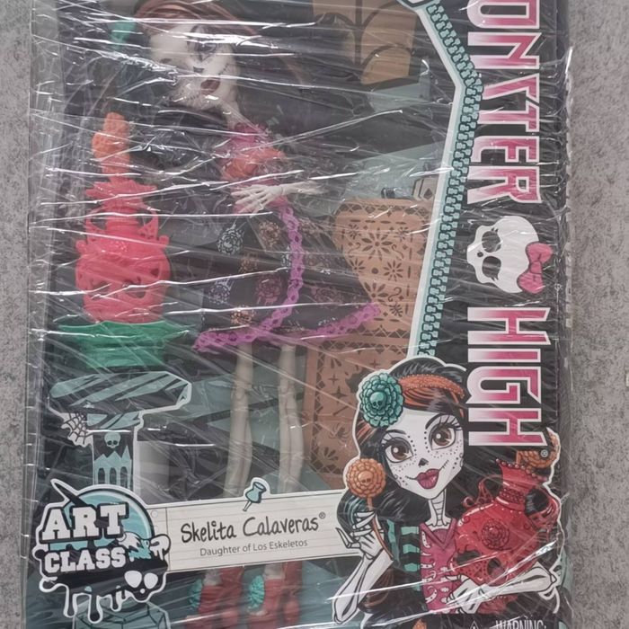 НРФБ Monster high Скелита арт класс!!! Выкуп