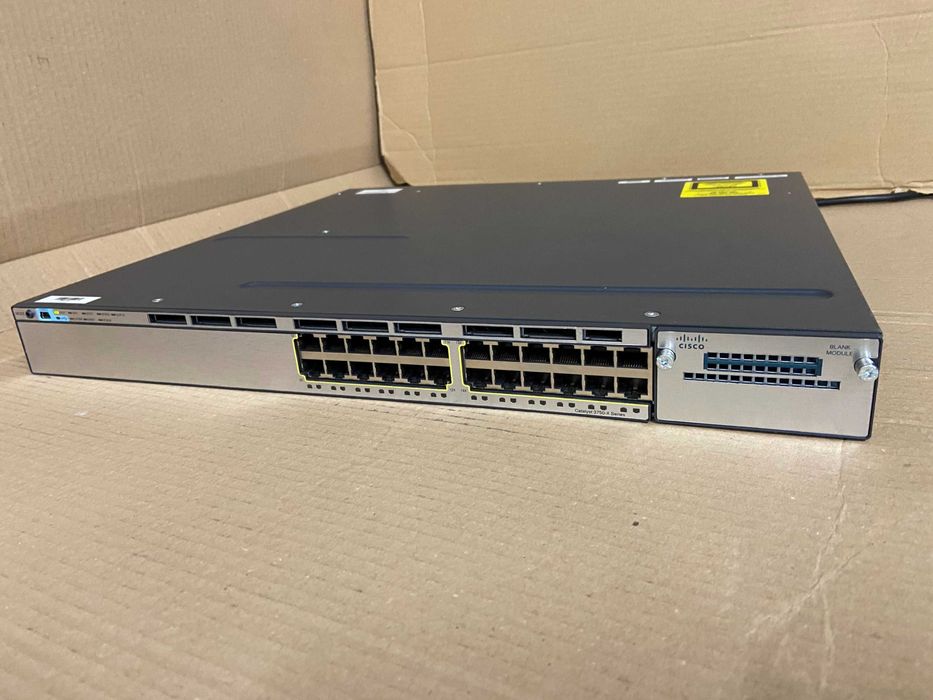 Cisco WS-C3750X-24T Catalyst гигабитов суич 3750 X switch