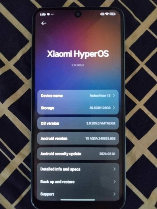 Xiamoi Redmi Note 12 Pro