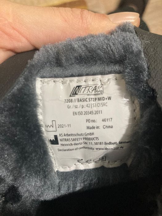 Ботинки зимние Nitras размер 42
