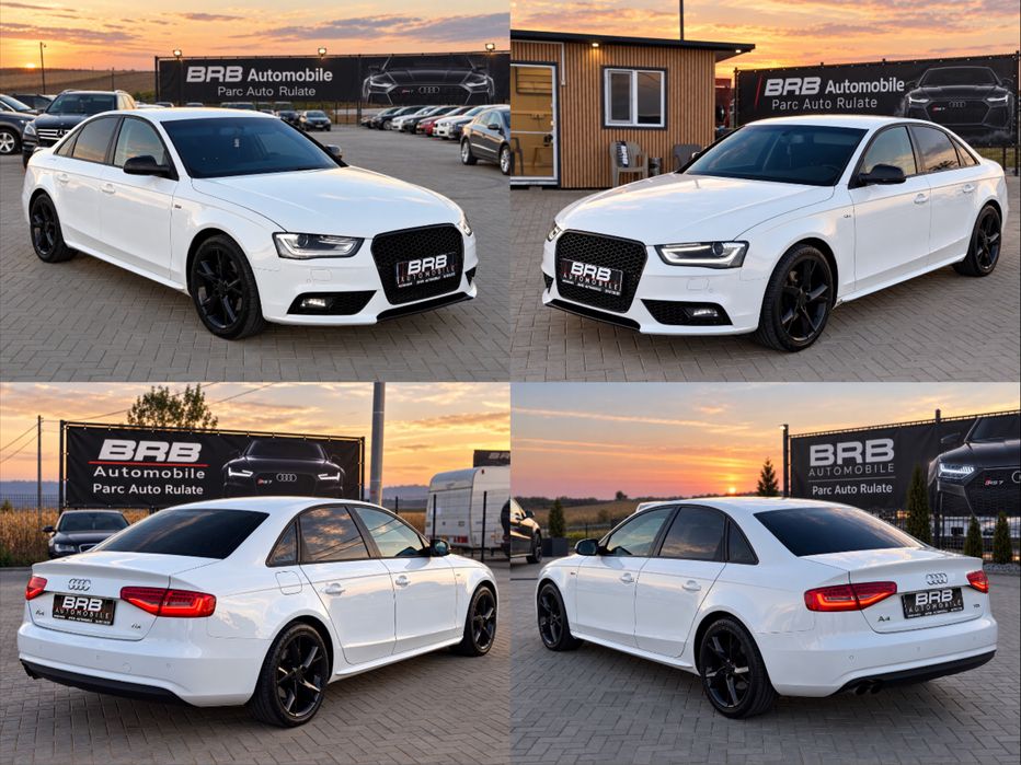 • Audi A4 Facelift 2013 B8.5 / 3 x S-line / 2.0 Diesel - Automat / Parc Auto / RATE / Garanție •