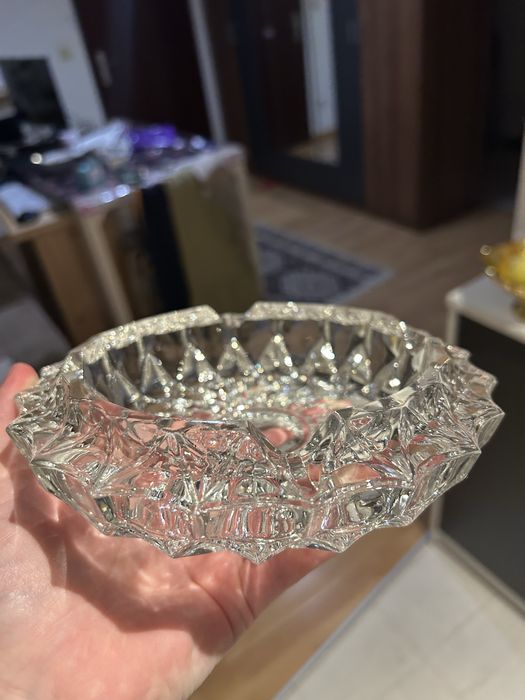 Scrumiera de cristal