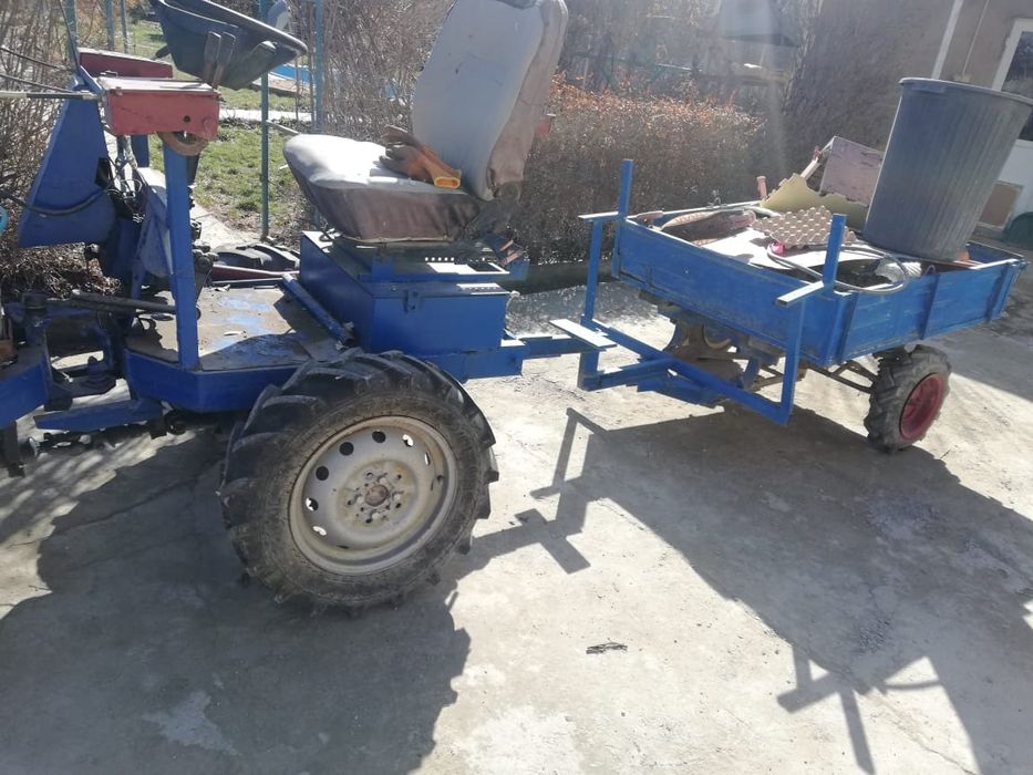 Трактор самадельный